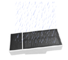 Capteur de pluie radio Pergomax